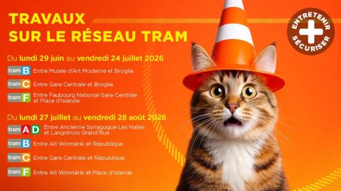 Travaux Réseau Tram