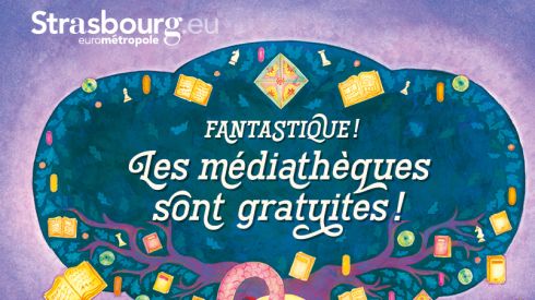 Les médiathèques sont gratuites