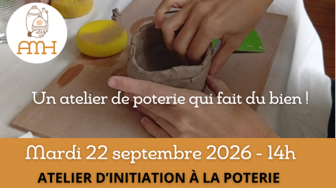Atelier d’initiation à la poterie pour les seniors